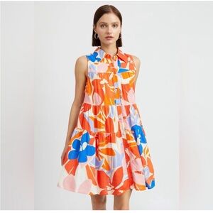 En Saison Indira Mini Dress in Multi